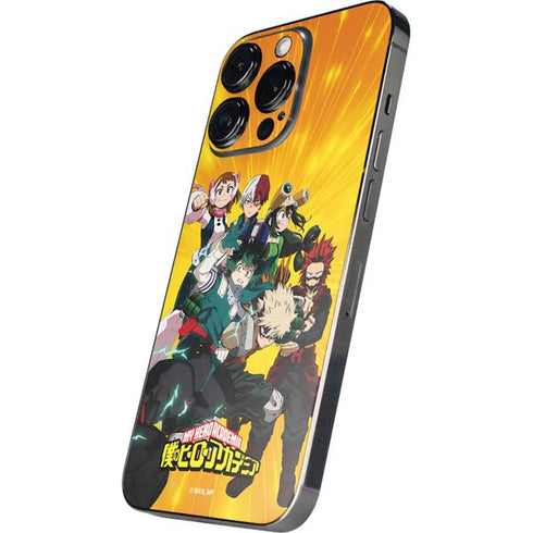 My Hero Academia Deku and Baku Team Season 6 iPhone 14 Pro Skin